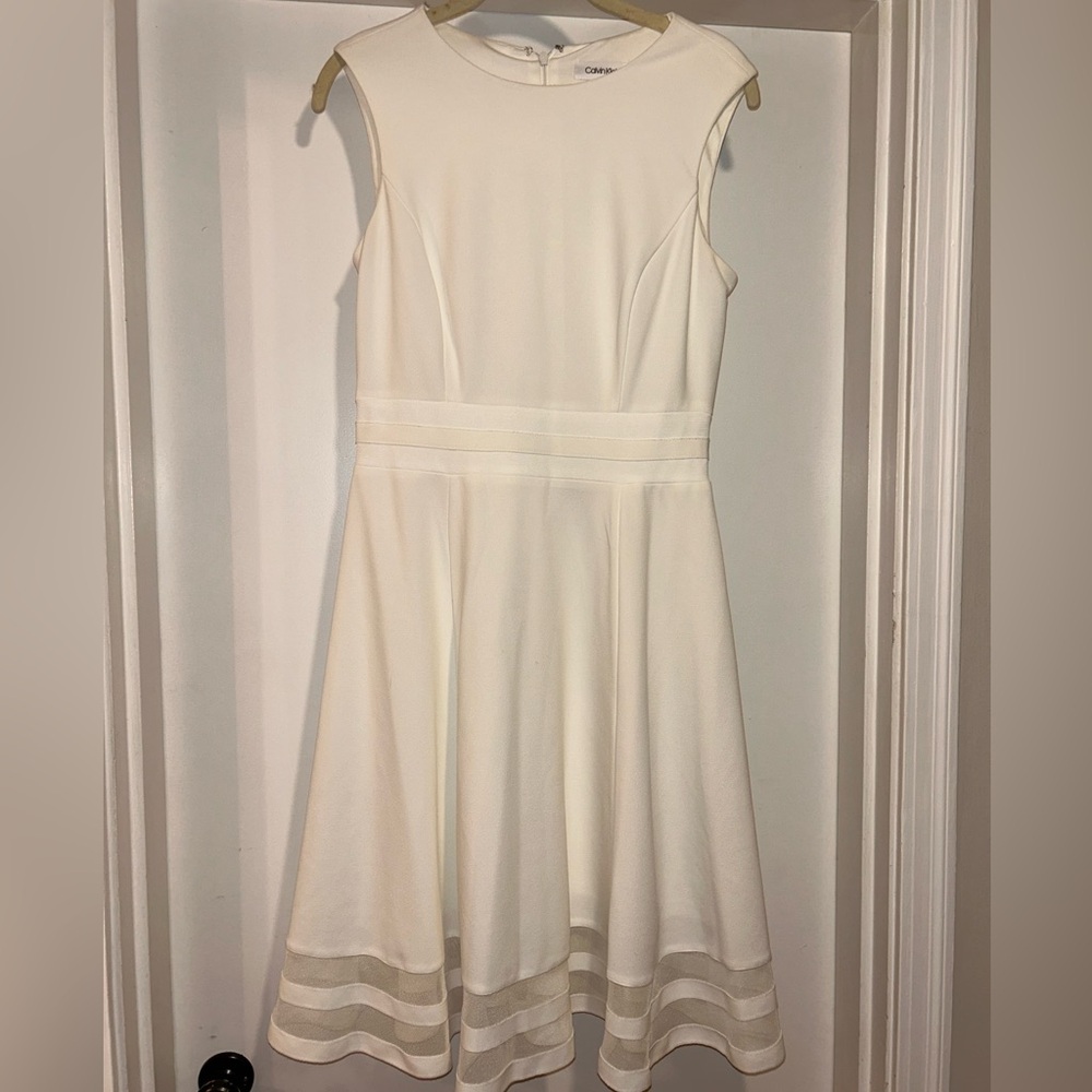 Calvin Klein Cream Dress